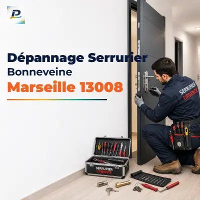 Dépannage serrurier à Bonneveine Marseille 13008 – ouverture de porte et réparation de serrure