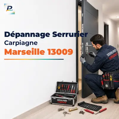 Dépannage serrurier Carpiagne Marseille 13009 Dépannage serrurier à Carpiagne Marseille 13009 – ouverture de porte et réparation de serrure
