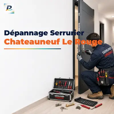 Dépannage serrurier à Chateauneuf Le Rouge – ouverture de porte et réparation de serrure