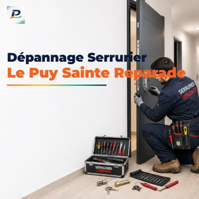 Dépannage serrurier à Le Puy Sainte Reparade – ouverture de porte et réparation de serrure