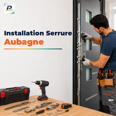 Installation de serrure par un serrurier Aubagne