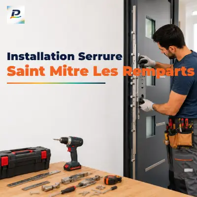 Installation de serrure par un serrurier Saint Mitre Les Remparts