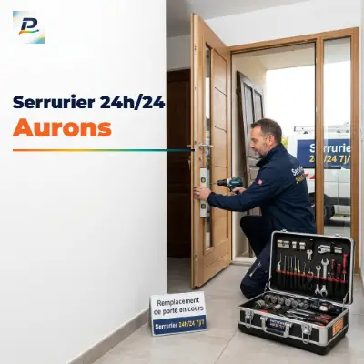 Serrurier 24h/24 Aurons Serrurier 24h/24 à Aurons – dépannage d’urgence et ouverture de porte