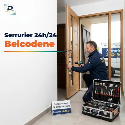 Serrurier 24h/24 à Belcodene – dépannage d’urgence et ouverture de porte