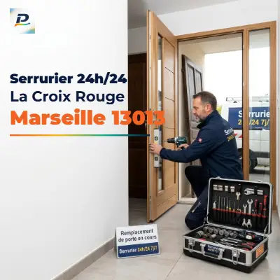 Serrurier 24h/24 à La Croix Rouge Marseille 13013 – dépannage d’urgence et ouverture de porte