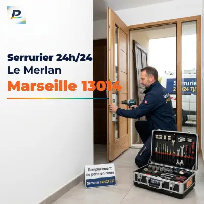 Serrurier 24h/24 à Le Merlan Marseille 13014 – dépannage d’urgence et ouverture de porte