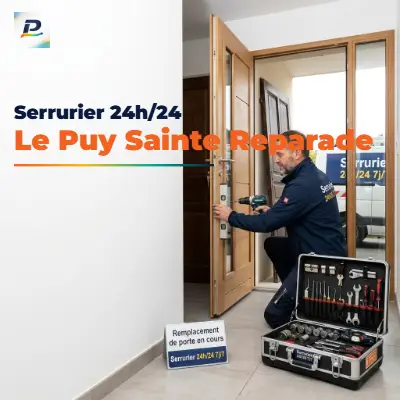 Serrurier 24h/24 à Le Puy Sainte Reparade – dépannage d’urgence et ouverture de porte