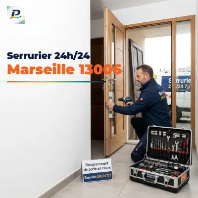 Serrurier 24h/24 à Marseille 13006 – dépannage d’urgence et ouverture de porte