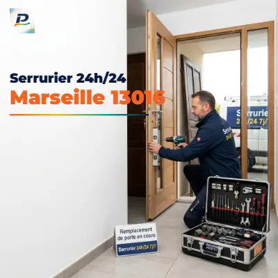 Serrurier 24h/24 à Marseille 13016 – dépannage d’urgence et ouverture de porte