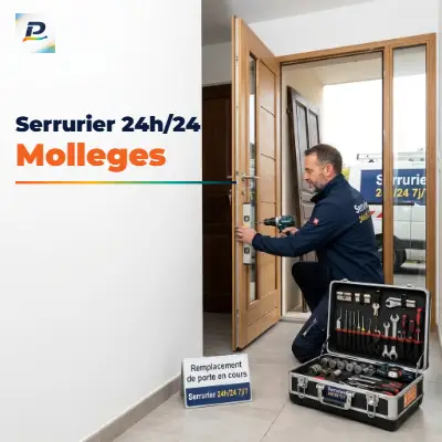 Serrurier 24h/24 Molleges Serrurier 24h/24 à Molleges – dépannage d’urgence et ouverture de porte