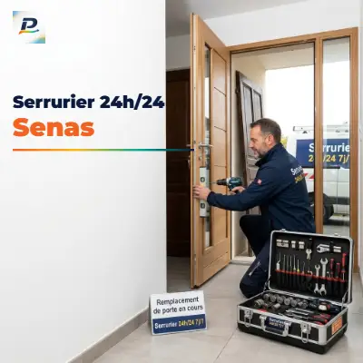 Serrurier 24h/24 à Senas – dépannage d’urgence et ouverture de porte