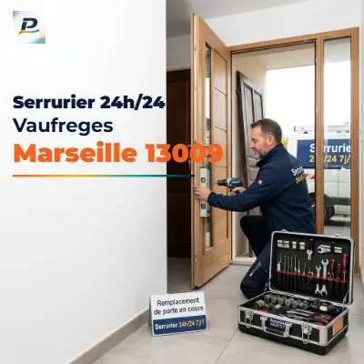 Serrurier 24h/24 à Vaufreges Marseille 13009 – dépannage d’urgence et ouverture de porte