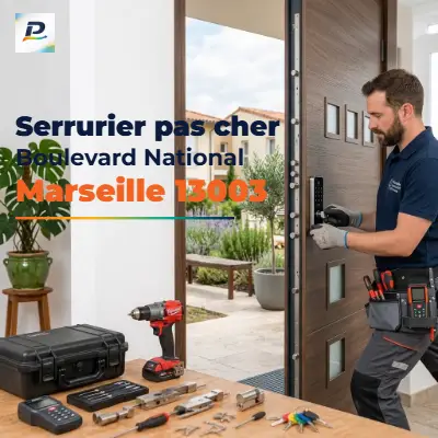 Serrurier pas cher à Boulevard National Marseille 13003 – dépannage et ouverture de porte